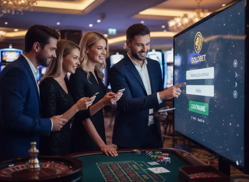Goldbet casino logowanie krok po kroku dla graczy